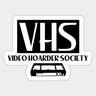 VHS (Video Hoarder Society) Sticker